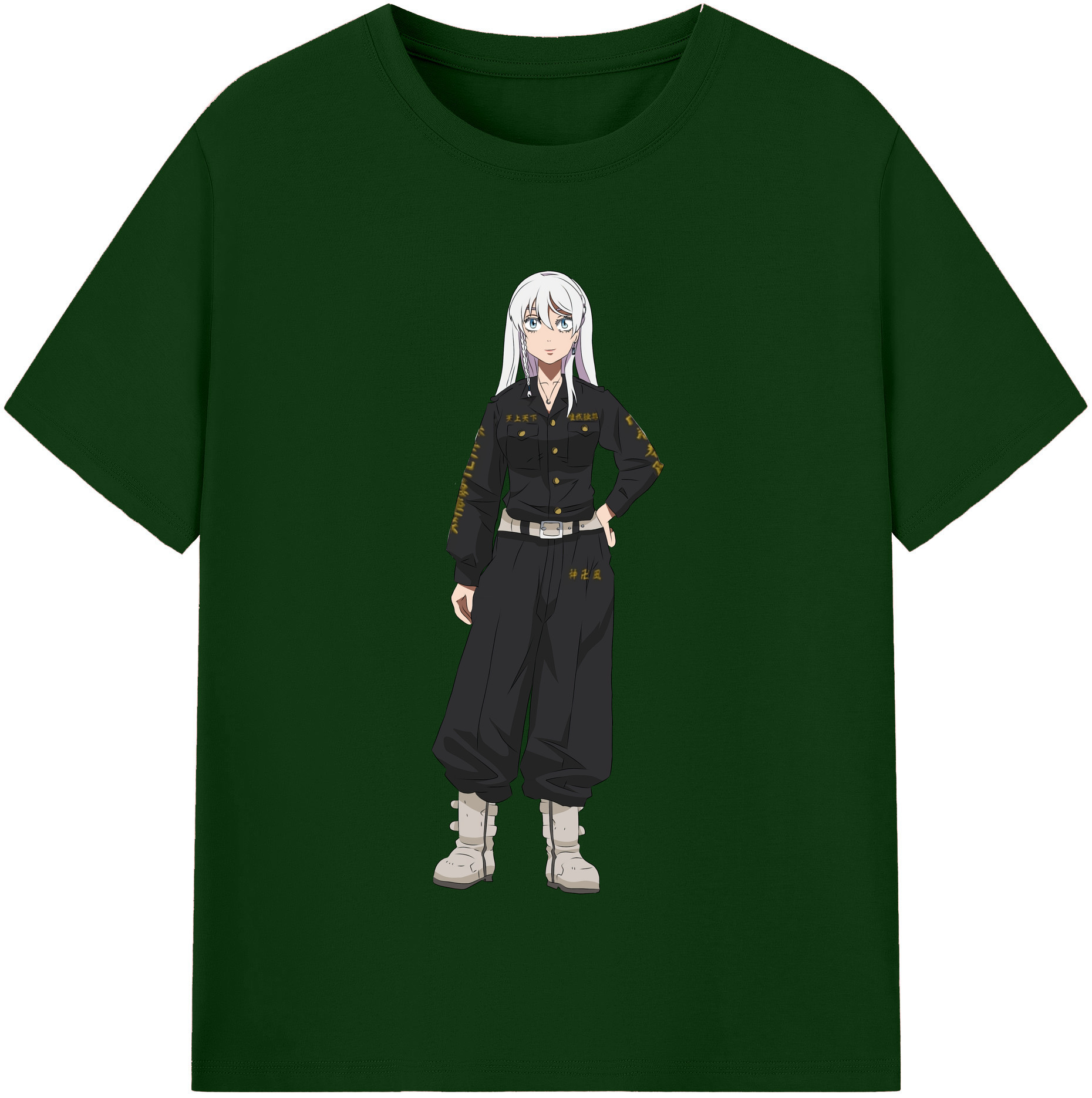 （画像用） 東京リベンジャーズ Tokyo Revengers 綿100％半袖Tシャツ（フロントプリント）